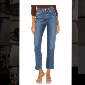 Agolde pinch waist high rise kick jeans. Worn only 2-3 times.